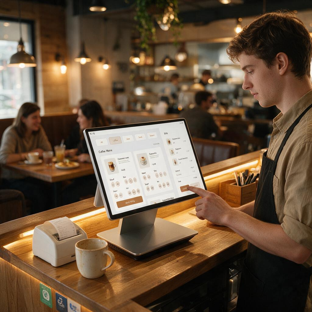 In-store self-ordering solution